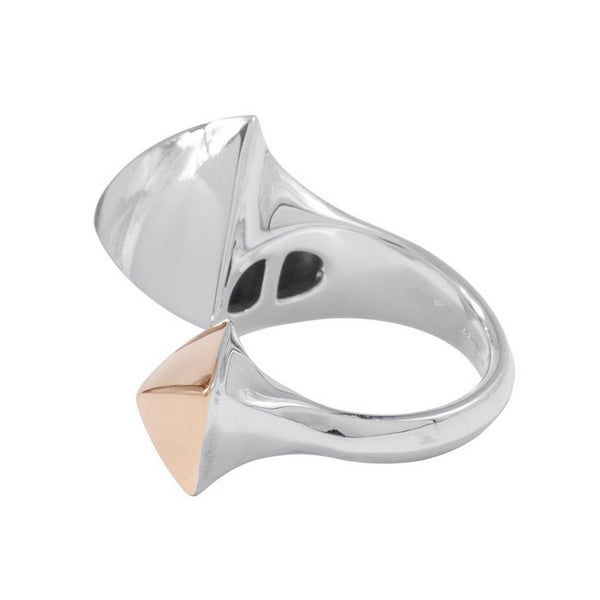 エルメス リング メドール SV925シルバー/K18PGピンクゴールド リングサイズ58 HERMES ジュエリー