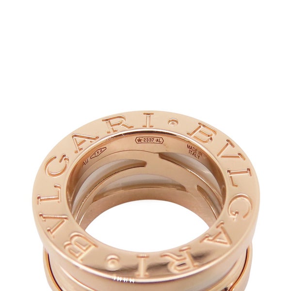 ブルガリ ネックレス ビーゼロワン デザインレジェンド B-zero1 K18Pピンクゴールド/CEセラミック 356117 ジュエリー