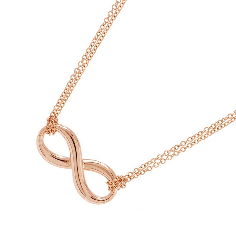 ティファニー ネックレス インフィニティ K18PGピンクゴールド Tiffany&Co. ジュエリー