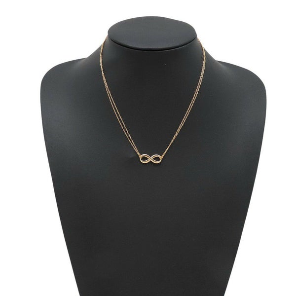 ティファニー ネックレス インフィニティ K18PGピンクゴールド Tiffany&Co. ジュエリー
