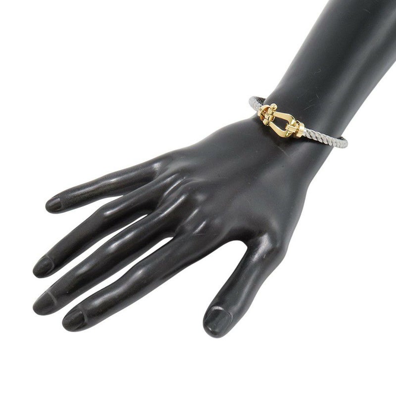 フレッド ブレスレット フォース10 K18YG SSステンレススチール サイズ17 LM バングル