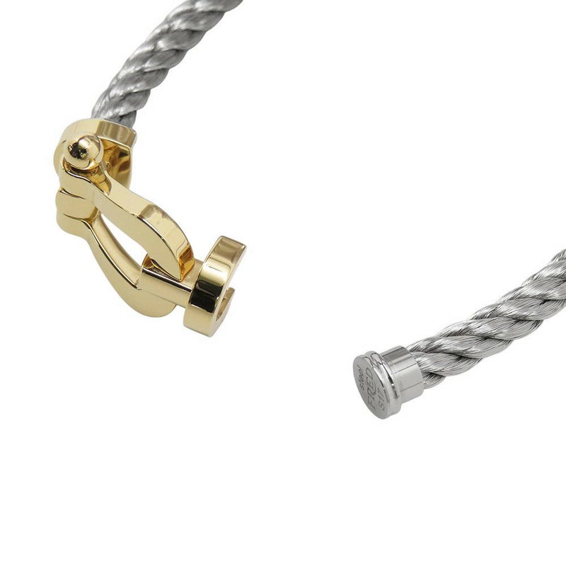 フレッド ブレスレット フォース10 K18YG SSステンレススチール サイズ17 LM バングル