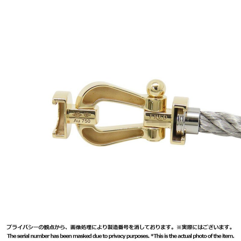 フレッド ブレスレット フォース10 K18YG SSステンレススチール サイズ17 LM バングル