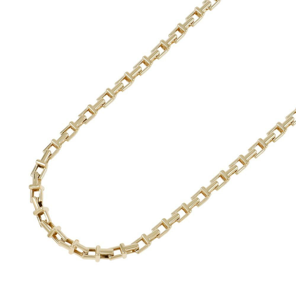ティファニーチェーンネックレス ティファニー チェーンネックレス K18PG Tナローチェーンネックレス