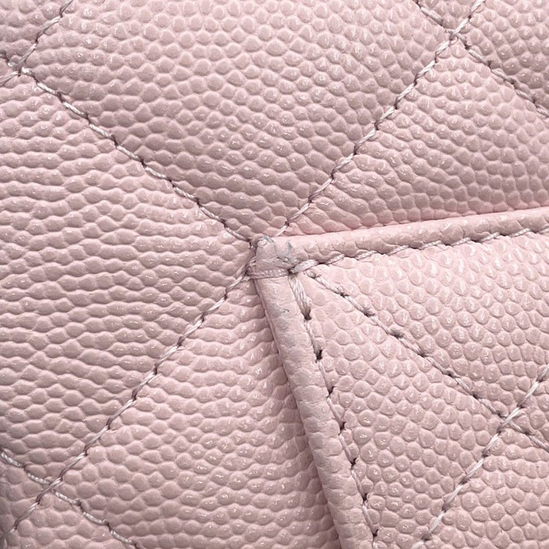 シャネル チェーンウォレット マトラッセ ココマーク キャビアスキン AP4246 CHANEL 財布