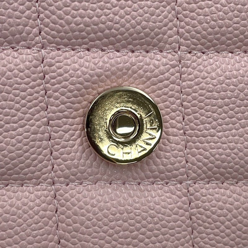 シャネル チェーンウォレット マトラッセ ココマーク キャビアスキン AP4246 CHANEL 財布