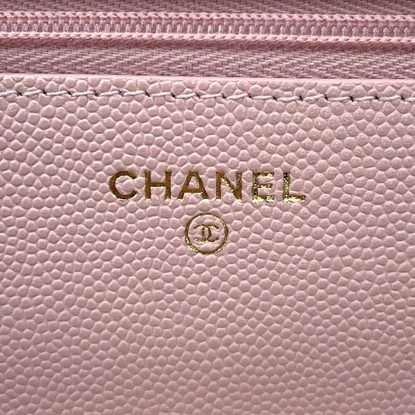 シャネル チェーンウォレット マトラッセ ココマーク キャビアスキン AP4246 CHANEL 財布