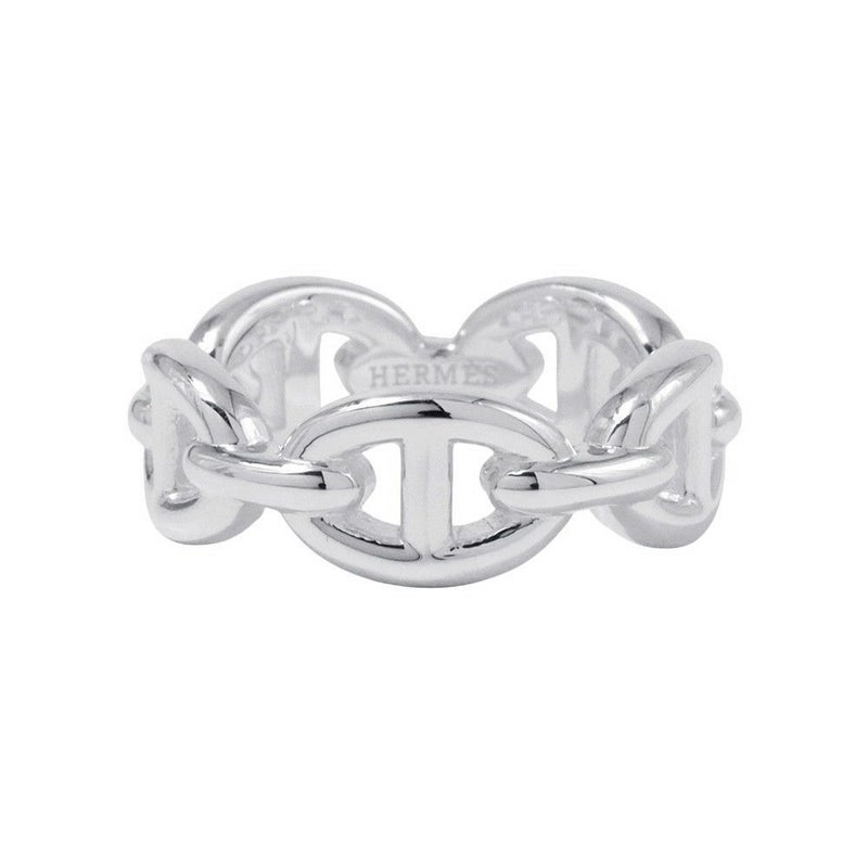 エルメス リング シェーヌダンクル アンシェネPM Enchainee SV925シルバー リングサイズ52 HERMES ジュエリー
