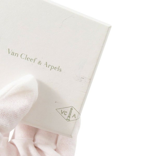 ヴァンクリーフ＆アーペル リング ヴィンテージ アルハンブラ リング オニキス/ダイヤモンド 1P 0.05ct K18YG サイズ50 VCARA41000