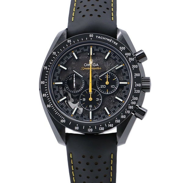 オメガ スピードマスター ダークサイドオブザムーン アポロ 310.92.44.50.01.001 OMEGA 腕時計 スケルトン文字盤