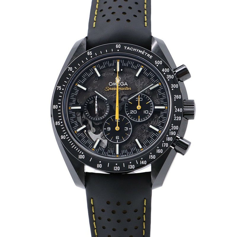 オメガ スピードマスター ダークサイドオブザムーン アポロ 310.92.44.50.01.001 OMEGA 腕時計 スケルトン文字盤