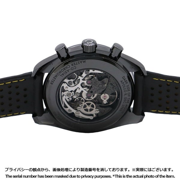 オメガ スピードマスター ダークサイドオブザムーン アポロ 310.92.44.50.01.001 OMEGA 腕時計 スケルトン文字盤