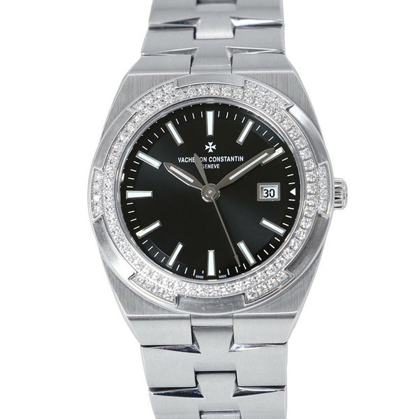 ヴァシュロンコンスタンタン オーヴァーシーズ ダイヤベゼル 1205V/100A-B591 黒文字盤