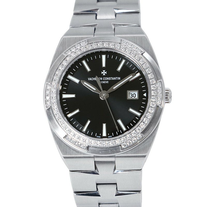 ヴァシュロンコンスタンタン オーヴァーシーズ ダイヤベゼル 1205V/100A-B591 黒文字盤