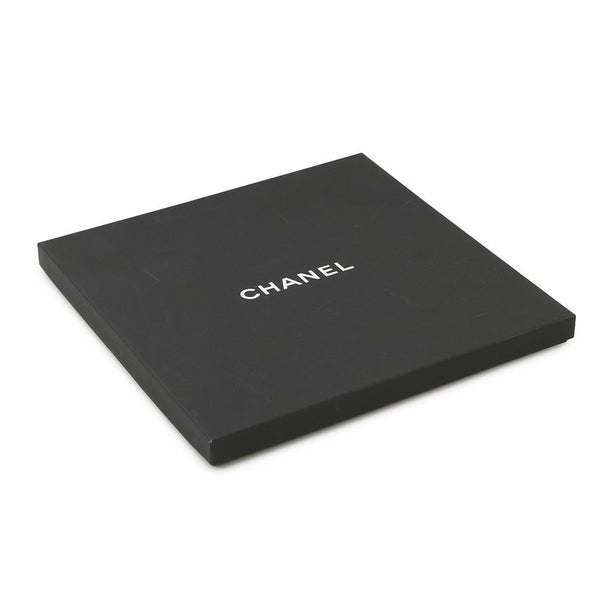 シャネル シュシュ リボン ロゴ シルク AA7530 CHANEL ヘアアクセサリー 白