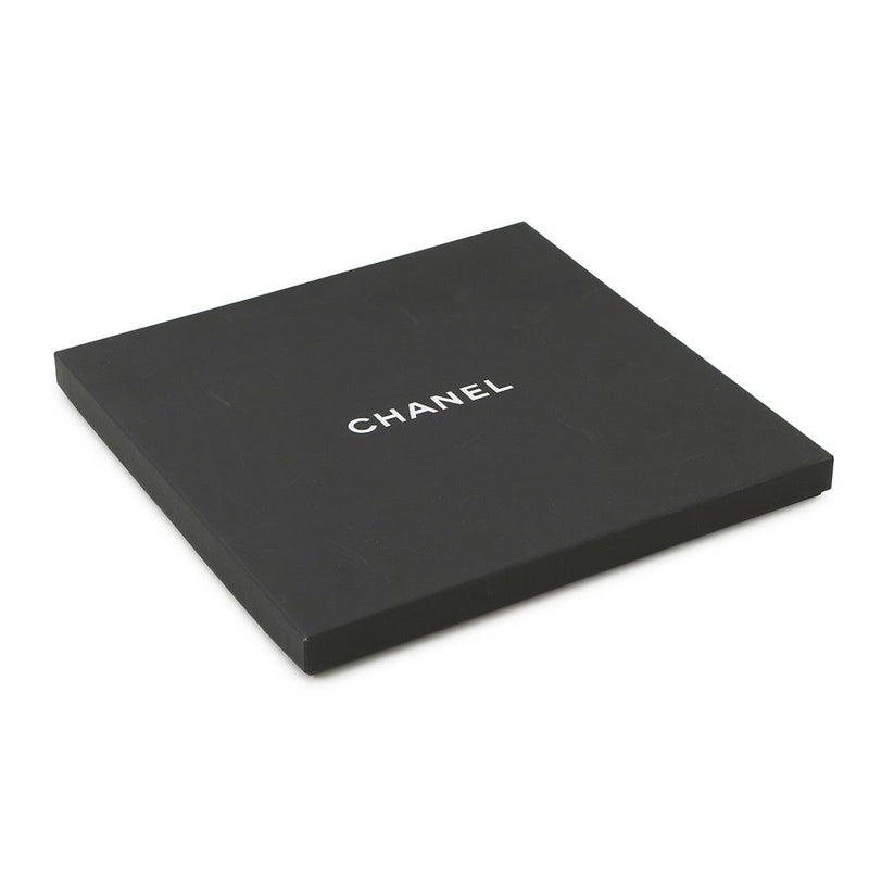 シャネル シュシュ リボン ロゴ シルク AA7530 CHANEL ヘアアクセサリー 白