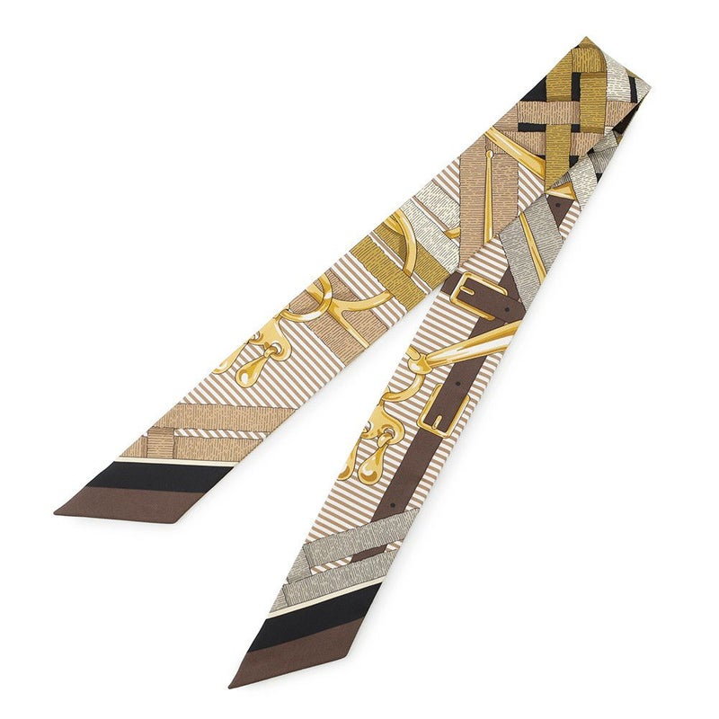 エルメス スカーフ ツイリー 馬銜・シュミーズ Mors a Jouets Chemise HERMES シルクツイル