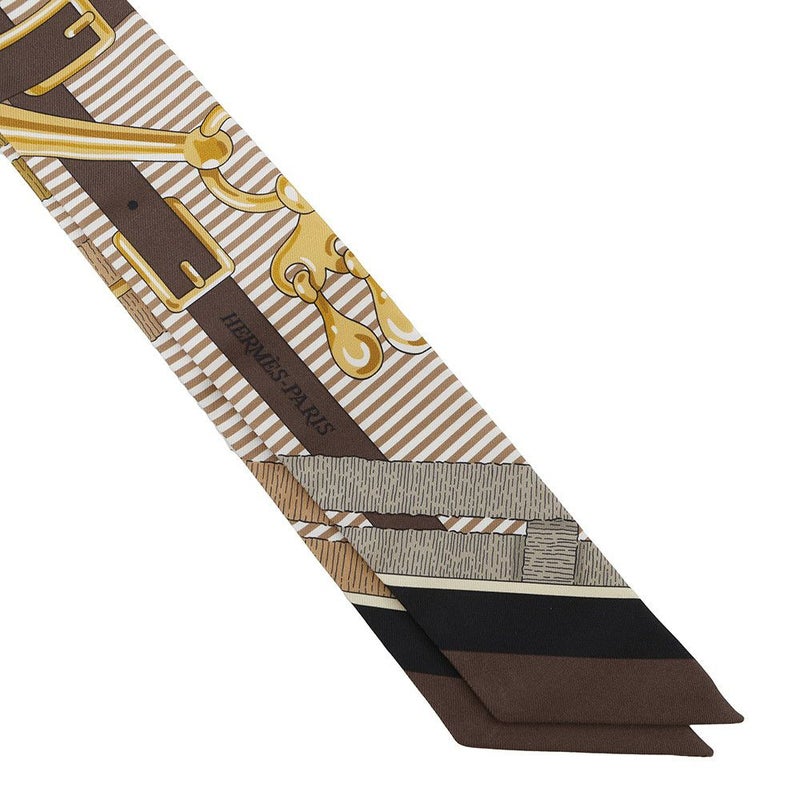 エルメス スカーフ ツイリー 馬銜・シュミーズ Mors a Jouets Chemise HERMES シルクツイル