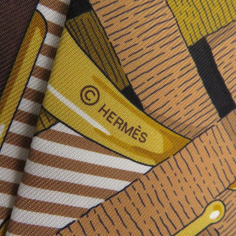 エルメス スカーフ ツイリー 馬銜・シュミーズ Mors a Jouets Chemise HERMES シルクツイル