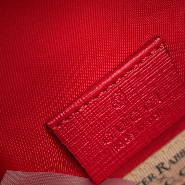 グッチ ボディバッグ チルドレンズ GGスプリーム ピーターラビット 502095 GUCCI ウエストポーチ キッズ