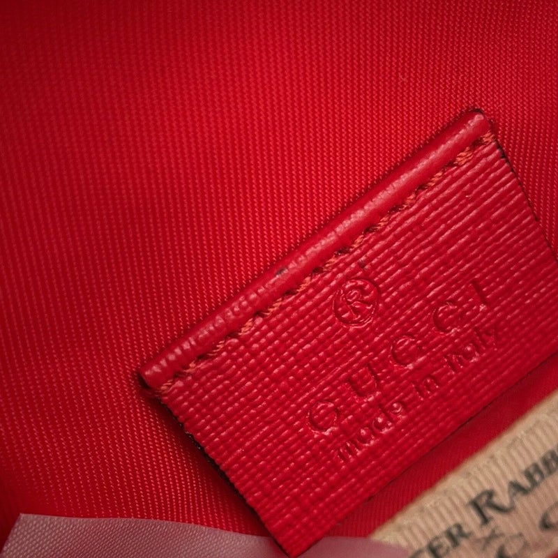 グッチ ボディバッグ チルドレンズ GGスプリーム ピーターラビット 502095 GUCCI ウエストポーチ キッズ