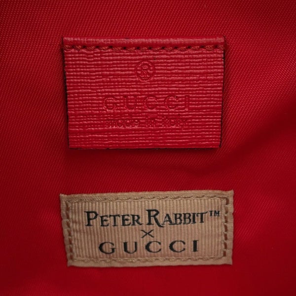 グッチ ボディバッグ チルドレンズ GGスプリーム ピーターラビット 502095 GUCCI ウエストポーチ キッズ