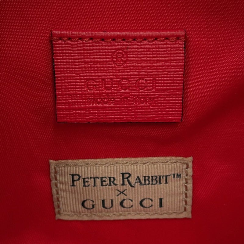 グッチ ボディバッグ チルドレンズ GGスプリーム ピーターラビット 502095 GUCCI ウエストポーチ キッズ