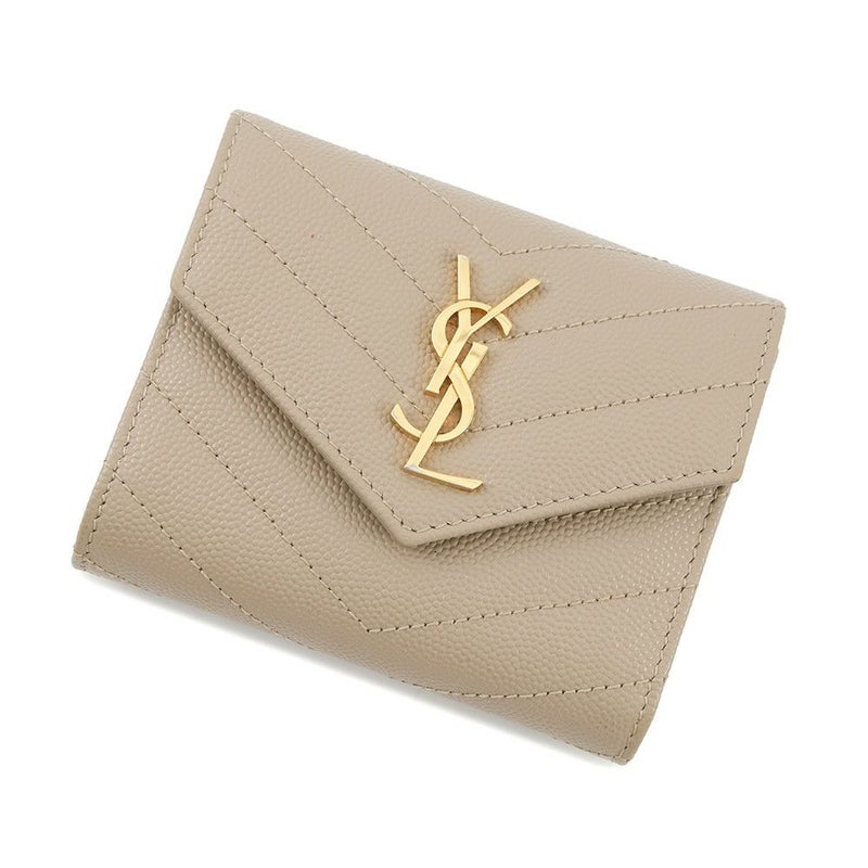 サンローランパリ 三つ折り財布 カサンドラ マトラッセ マルチフォールド ウォレット 692061 SAINT LAURENT PARIS