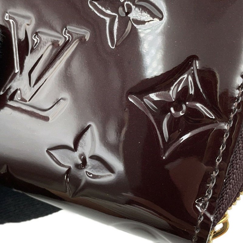 ルイヴィトン コインケース モノグラム・ヴェルニ ジッピー・コインパース M93607 ヴィトン 小銭入れ