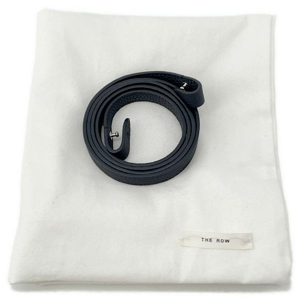 ザ ロウ ハンドバッグ ソフトマルゴー10 レザー W1190 L133 THE ROW 2wayショルダーバッグ  黒
