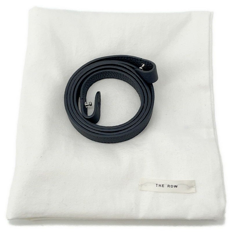 ザ ロウ ハンドバッグ ソフトマルゴー10 レザー W1190 L133 THE ROW 2wayショルダーバッグ  黒