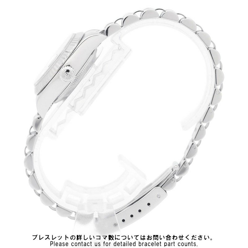 ロレックス デイトジャスト K番 SS/K18WG 79174G ROLEX 腕時計 シルバー文字盤 10PD