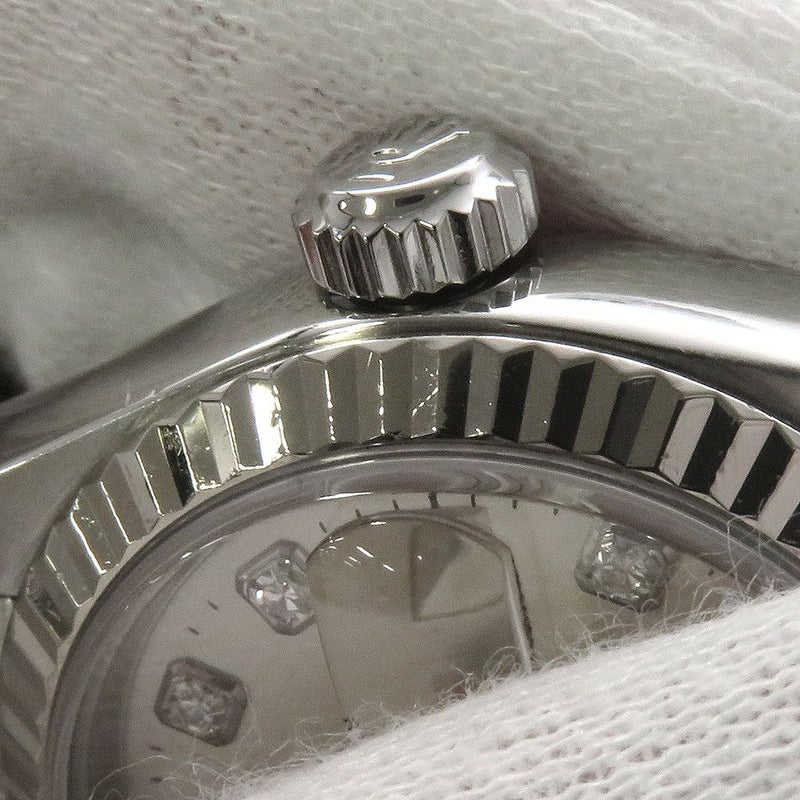 ロレックス デイトジャスト K番 SS/K18WG 79174G ROLEX 腕時計 シルバー文字盤 10PD