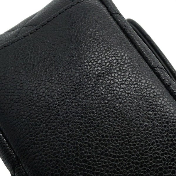 シャネル リュック マトラッセ ココマーク バックパック ミニ キャビアスキン AP3753 CHANEL 2way 黒