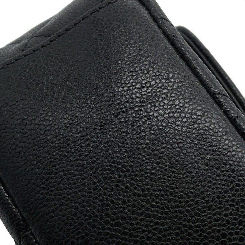 シャネル リュック マトラッセ ココマーク バックパック ミニ キャビアスキン AP3753 CHANEL 2way 黒