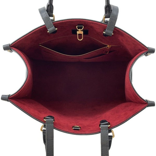 ルイヴィトン トートバッグ モノグラム・アンプラント オンザゴーMM M45495 ヴィトン バッグ トートバッグ 2way ブラック 黒