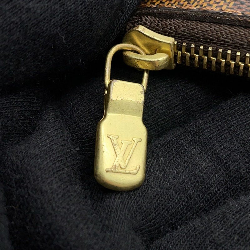 ルイヴィトン トートバッグ ダミエ・エベヌ ネヴァーフルMM ポーチ付き N41358 LOUIS VUITTON