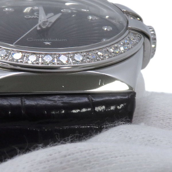 オメガ コンステレーション 123.18.35.60.60.001 OMEGA 腕時計 ウォッチ パープル文字盤 クォーツ