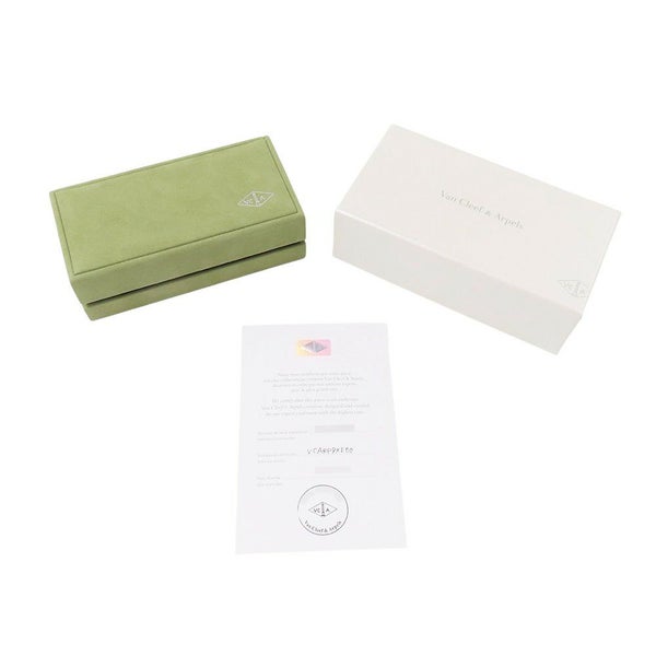 ヴァンクリーフ＆アーペル ブレスレット ヴィンテージ アルハンブラ ブレスレット 5モチーフ ギヨシェ K18WG VCARP9XE00