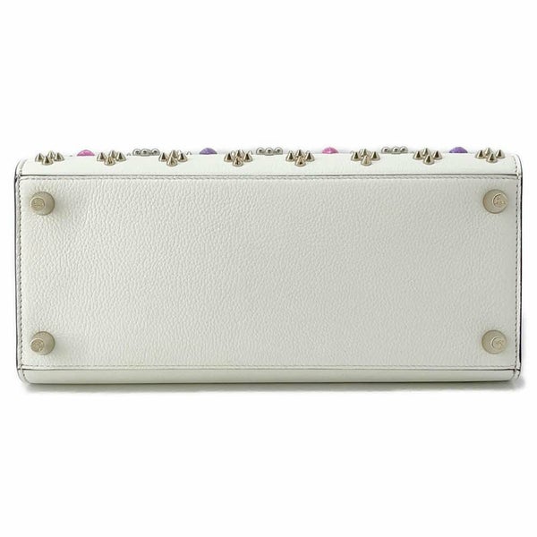 クリスチャン・ルブタン トートバッグ パロマ レザー パテント スタッズ 2wayショルダー