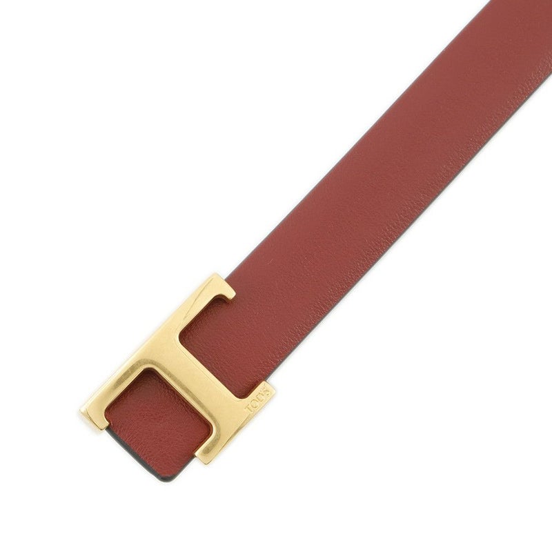 トッズ べルト T タイムレス リバーシブル レザー レディースサイズ90 XCWTSB30100RBR6077 TOD'S べルト