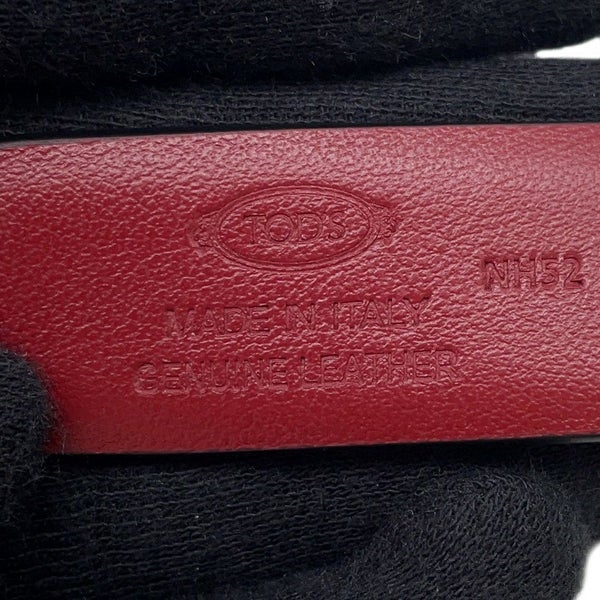 トッズ べルト T タイムレス リバーシブル レザー レディースサイズ90 XCWTSB30100RBR6077 TOD'S べルト