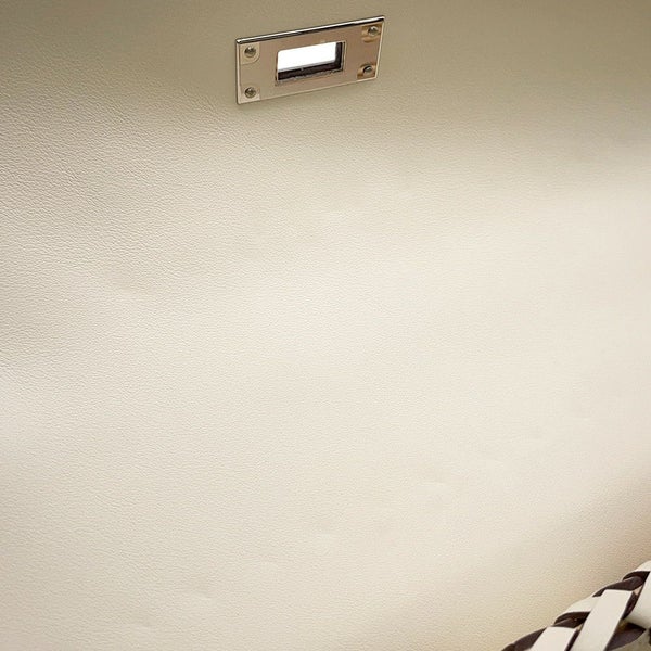 エルメス ハンドバッグ ケリー35 ピクニック ナタ/ナチュラル/シルバー金具 スイフト/柳 U刻印