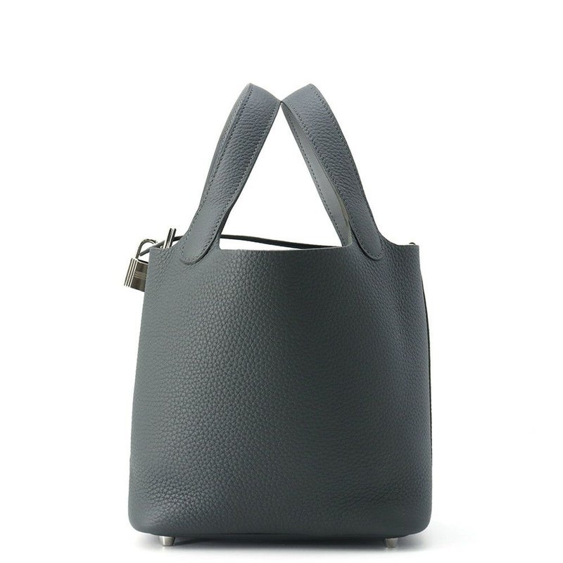 エルメス ピコタンロックPM エクラ ヴェールマングローブ/グリパンタン/シルバー金具 トリヨンクレマンス/スイフト K刻印