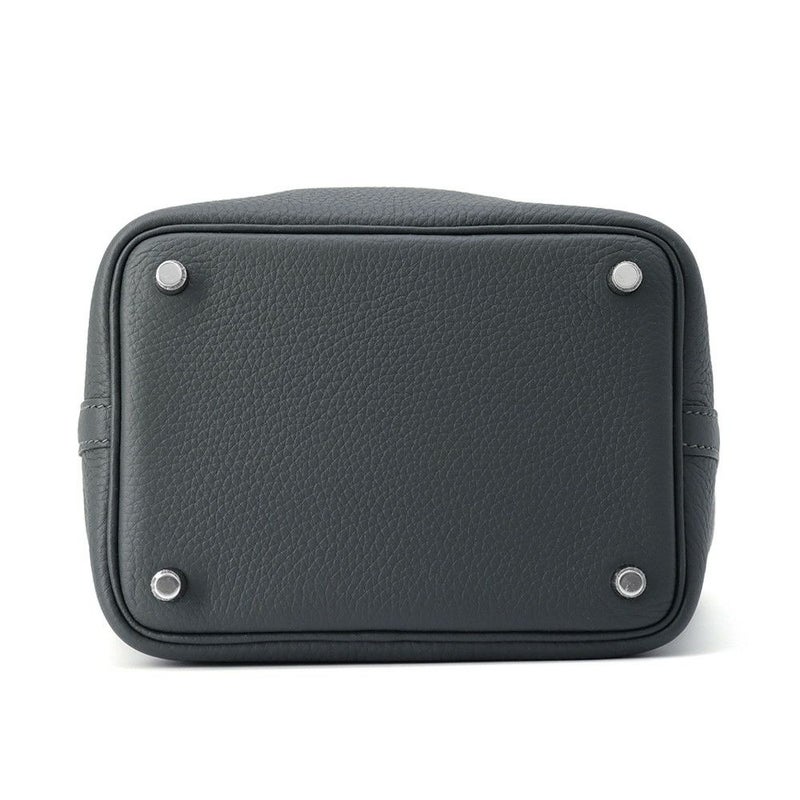 エルメス ピコタンロックPM エクラ ヴェールマングローブ/グリパンタン/シルバー金具 トリヨンクレマンス/スイフト K刻印