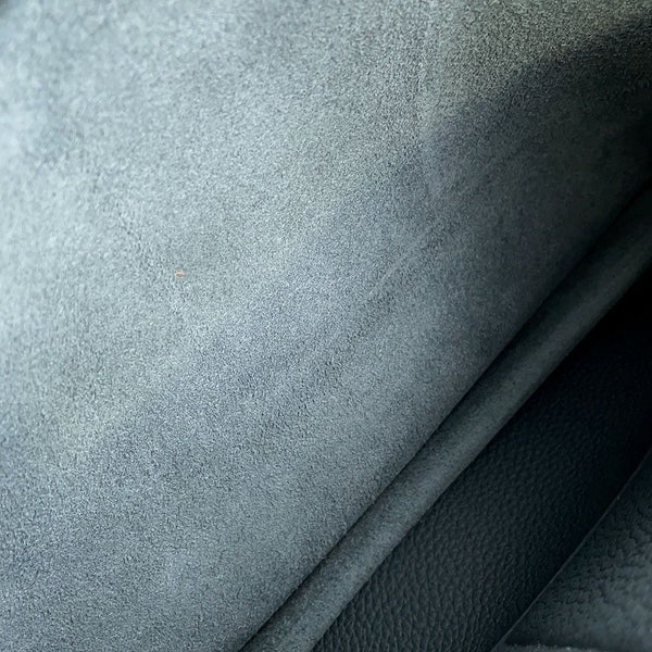 エルメス ビジネスバッグ サックアデペッシュ38 ブルーオラージュ/シルバー金具 トゴ Z刻印 メンズ