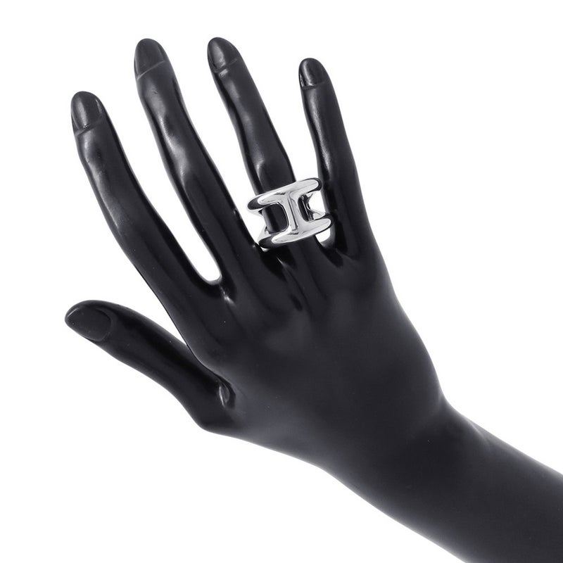 エルメス リング オスモズGM Osmose SV925シルバー リングサイズ54 HERMES ジュエリー 指輪