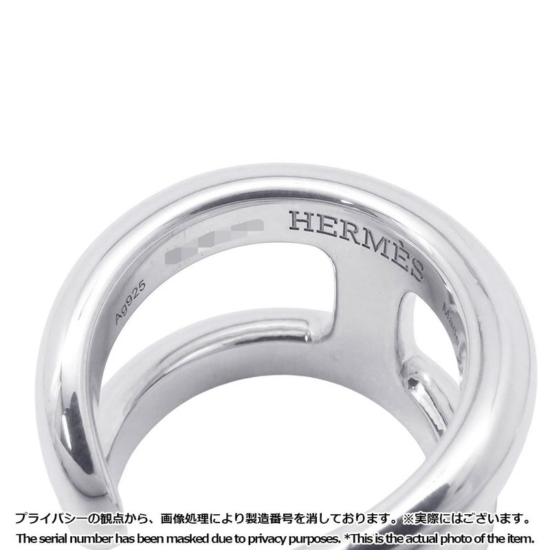 エルメス リング オスモズGM Osmose SV925シルバー リングサイズ54 HERMES ジュエリー 指輪