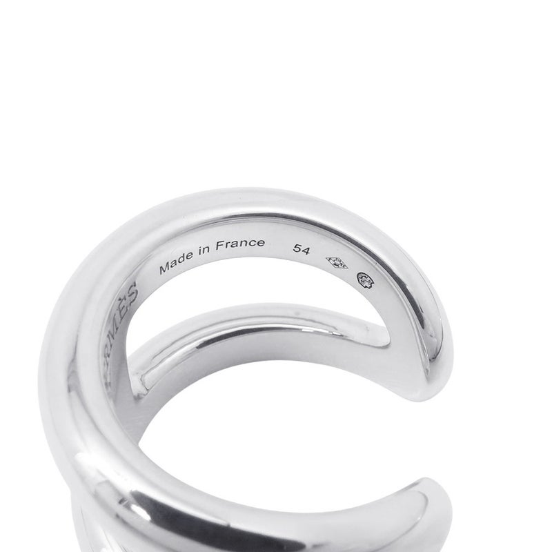 エルメス リング オスモズGM Osmose SV925シルバー リングサイズ54 HERMES ジュエリー 指輪