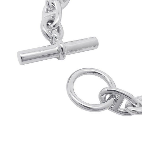 エルメス ブレスレット シェーヌダンクルMM 14コマ SV925シルバー HERMES ジュエリー